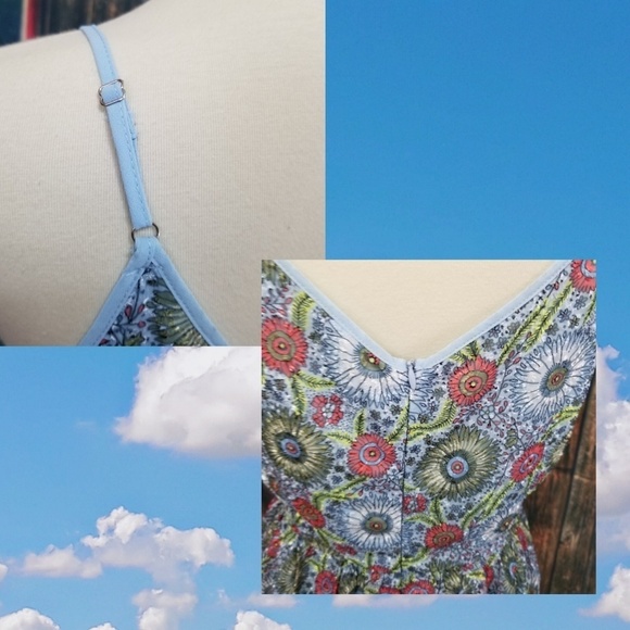 Modcloth Vintage Floral Patterned Midi Dress - Picture 7 of 8